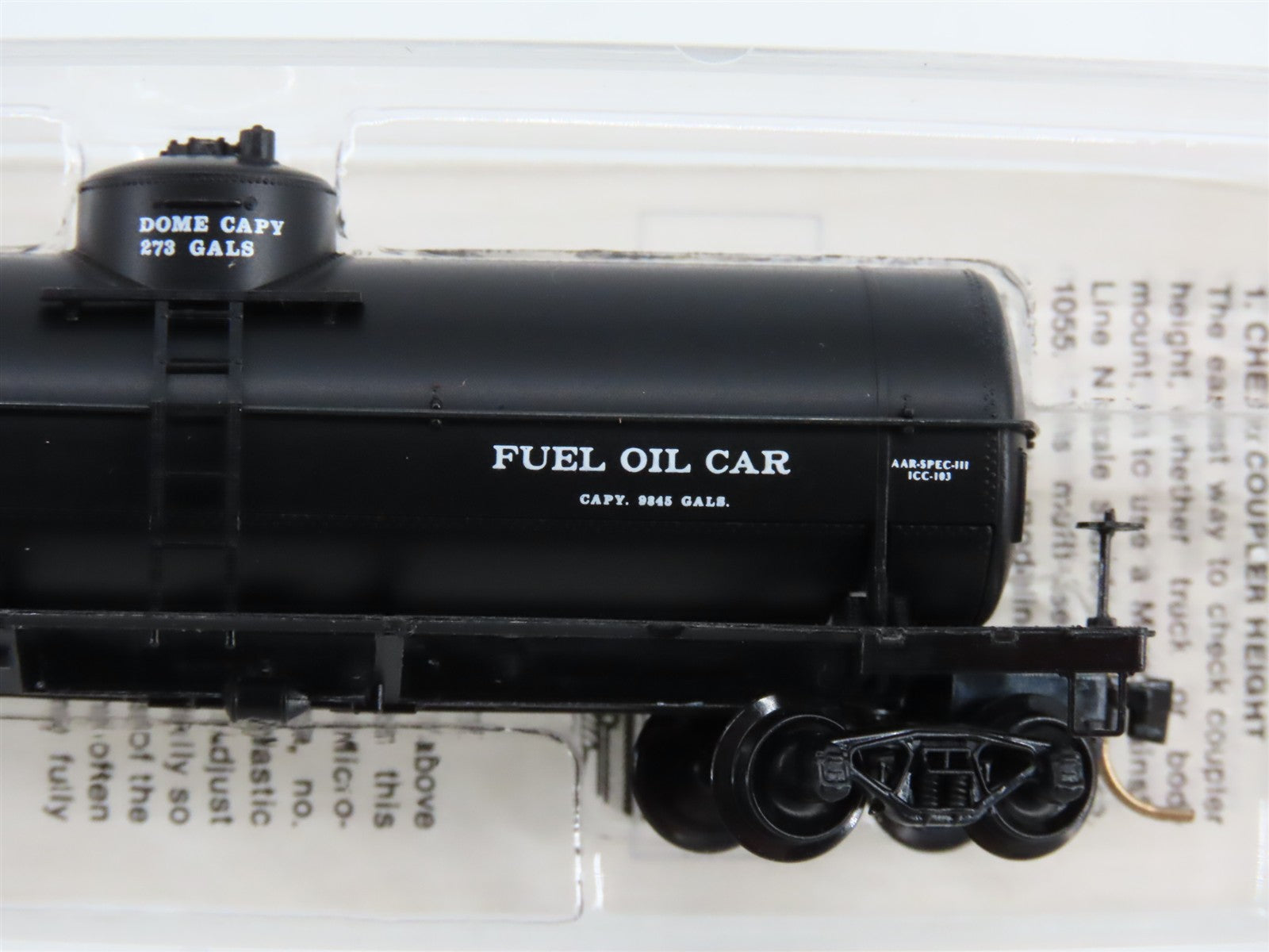 N Scale Micro-Trains MTL 65360 Seaboard 39' Tank Car 073222 RTR