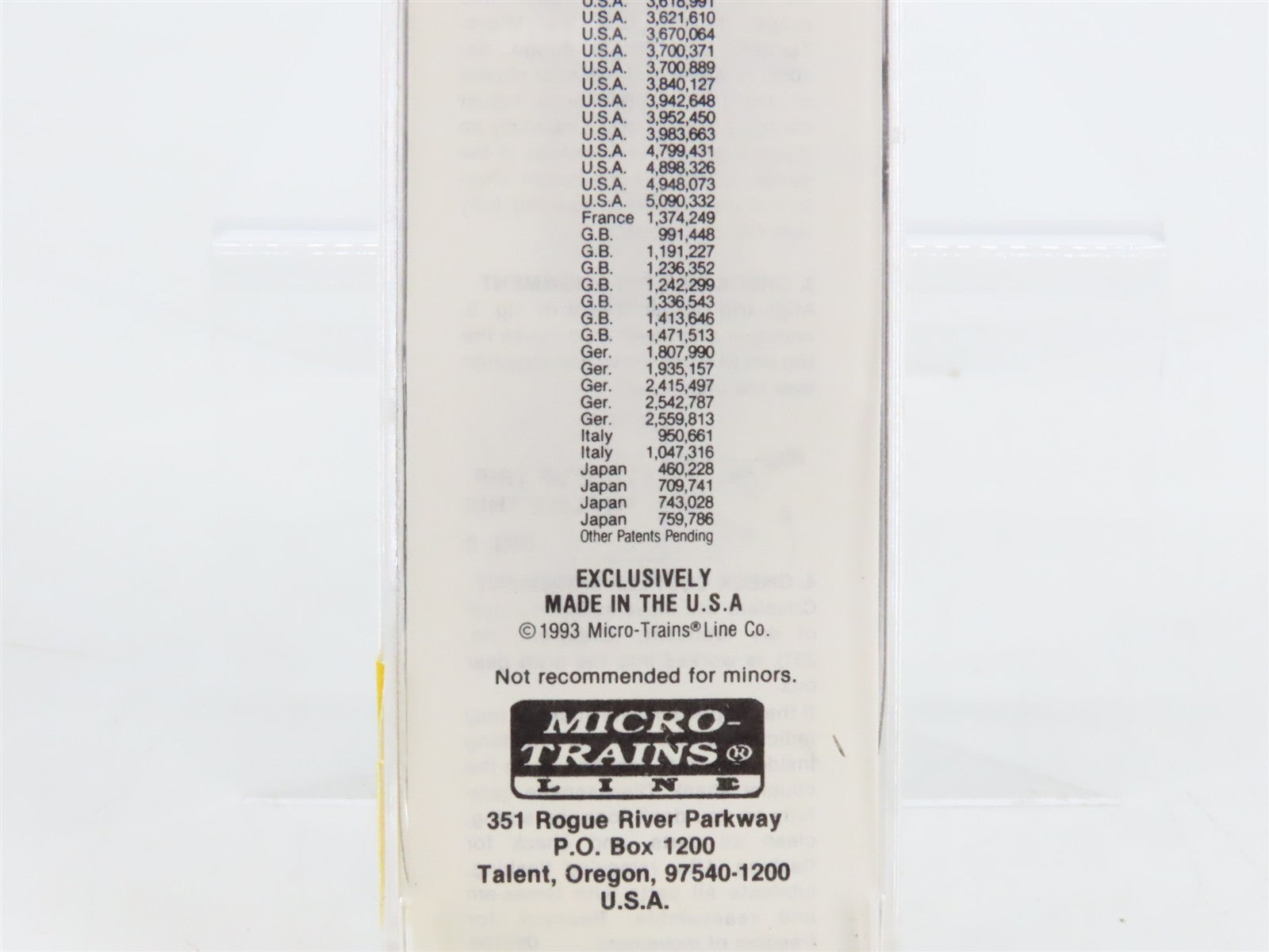 N Scale Micro-Trains MTL 65360 Seaboard 39' Tank Car 073222 RTR