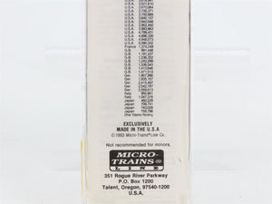 N Scale Micro-Trains MTL 65360 Seaboard 39' Tank Car 073222 RTR