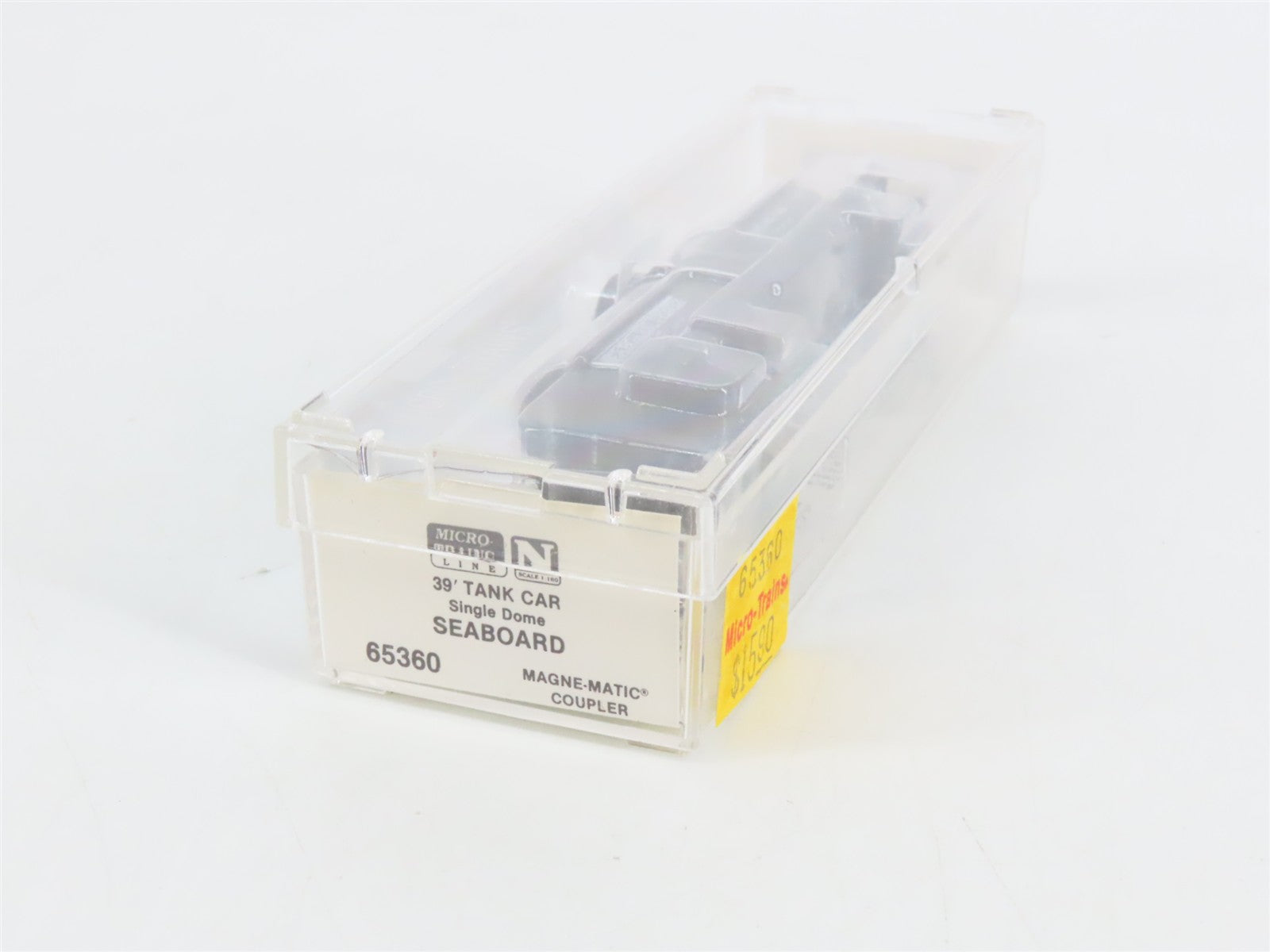 N Scale Micro-Trains MTL 65360 Seaboard 39' Tank Car 073222 RTR