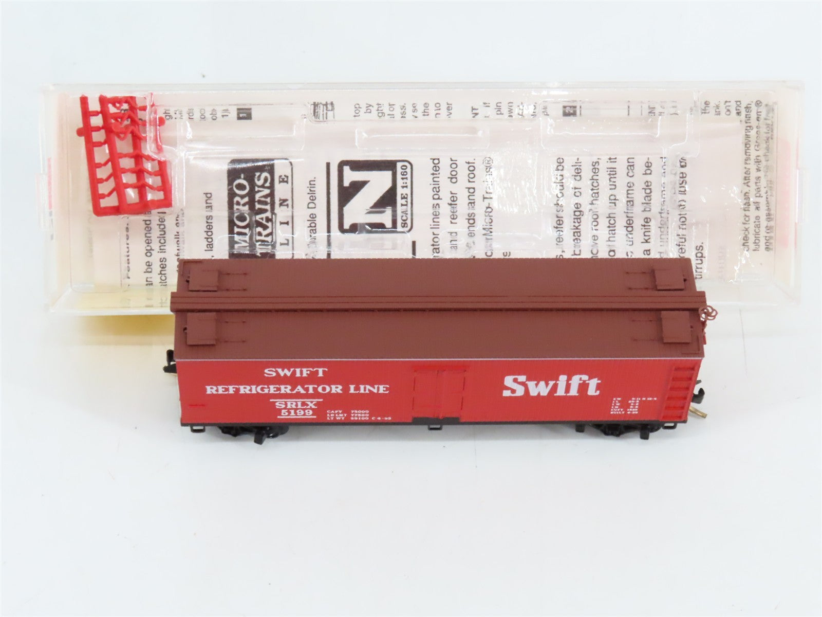 N Scale Micro-Trains MTL 49400 SRLX Swift Refrigerator Line 40' Reefer 5199 RTR