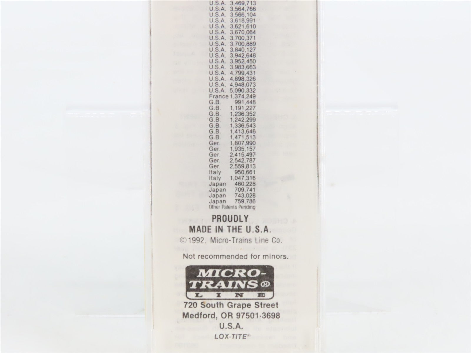 N Scale Micro-Trains MTL 57060 WAB Wabash 33' 2-Bay Hopper 39157 RTR