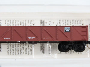N Scale Micro-Trains MTL 60020 CB&Q Burlington Route 50' Gondola #195451