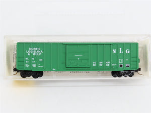 N Scale Micro-Trains MTL 25530 NLG North Louisiana & Gulf 50' Box Car 5227 RTR