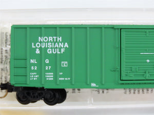 N Scale Micro-Trains MTL 25530 NLG North Louisiana & Gulf 50' Box Car 5227 RTR