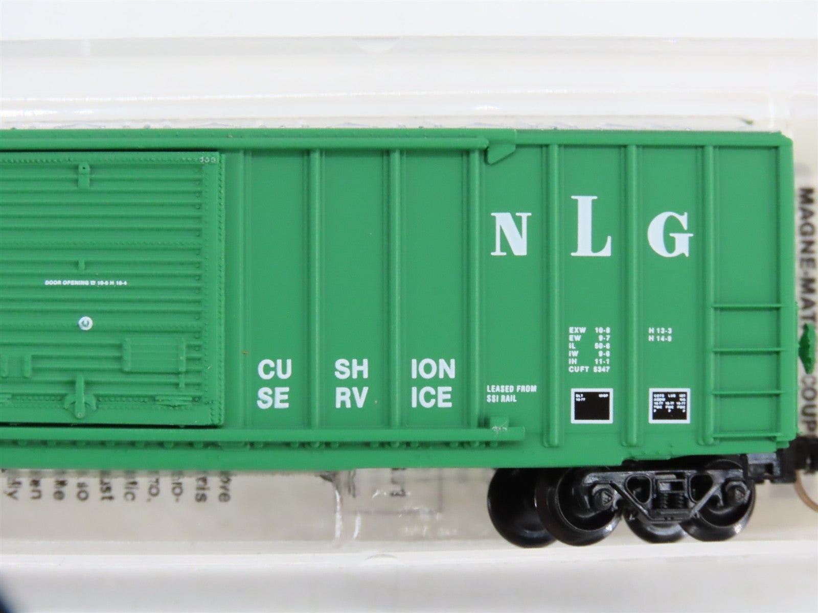N Scale Micro-Trains MTL 25530 NLG North Louisiana & Gulf 50' Box Car 5227 RTR