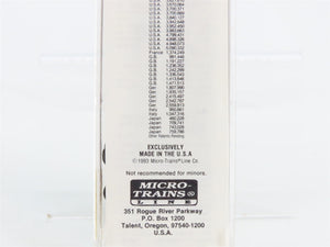 N Scale Micro-Trains MTL 25530 NLG North Louisiana & Gulf 50' Box Car 5227 RTR
