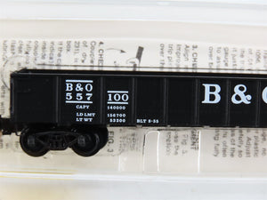 N Scale Micro-Trains MTL 48020 B&O Baltimore & Ohio 50' Gondola 557100 RTR