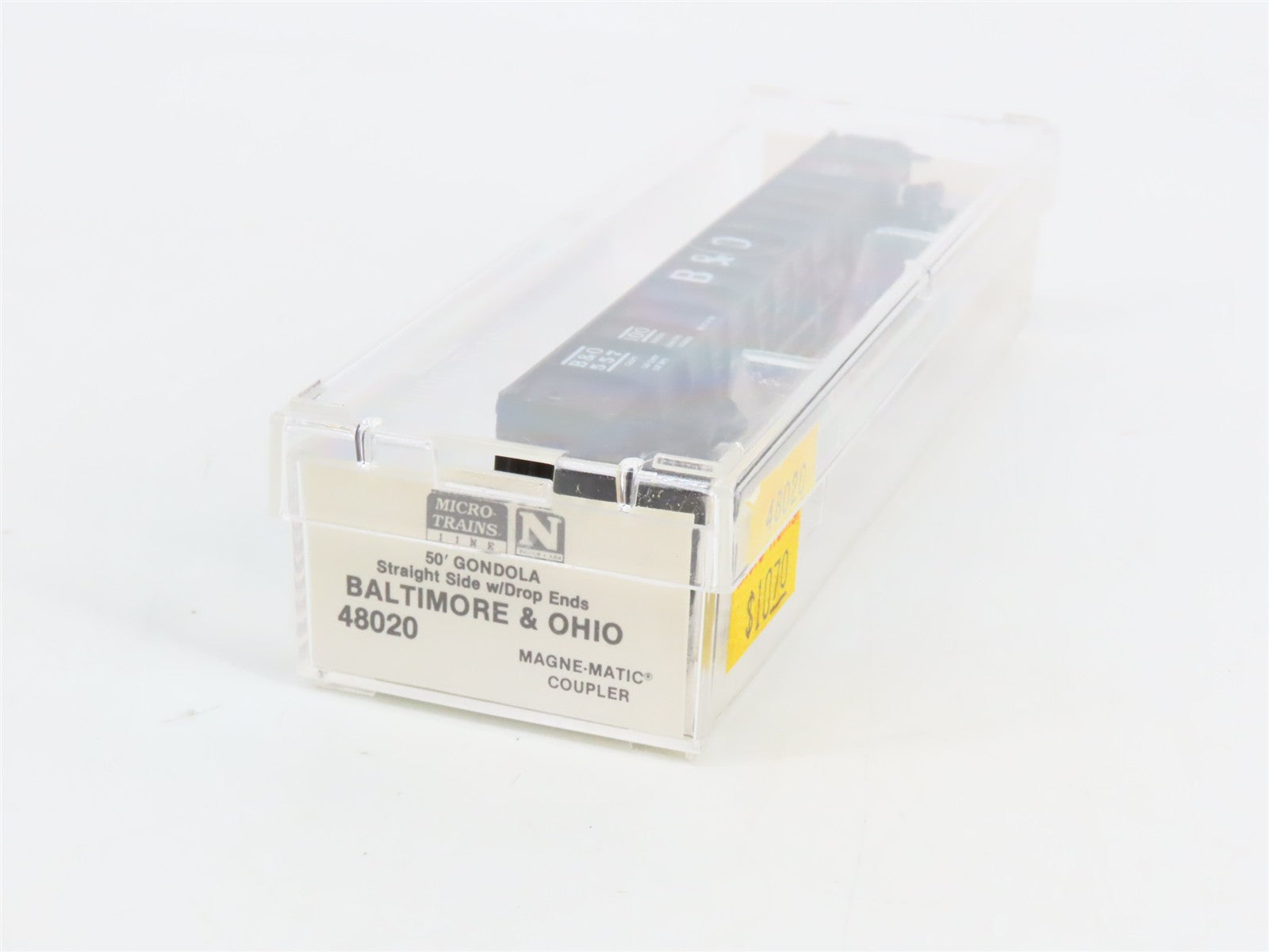 N Scale Micro-Trains MTL 48020 B&O Baltimore & Ohio 50' Gondola 557100 RTR