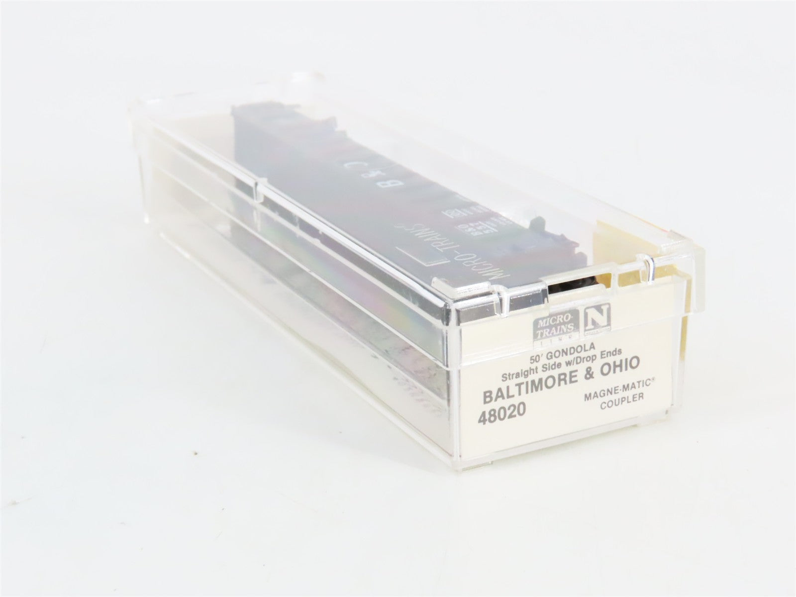 N Scale Micro-Trains MTL 48020 B&O Baltimore & Ohio 50' Gondola 557100 RTR