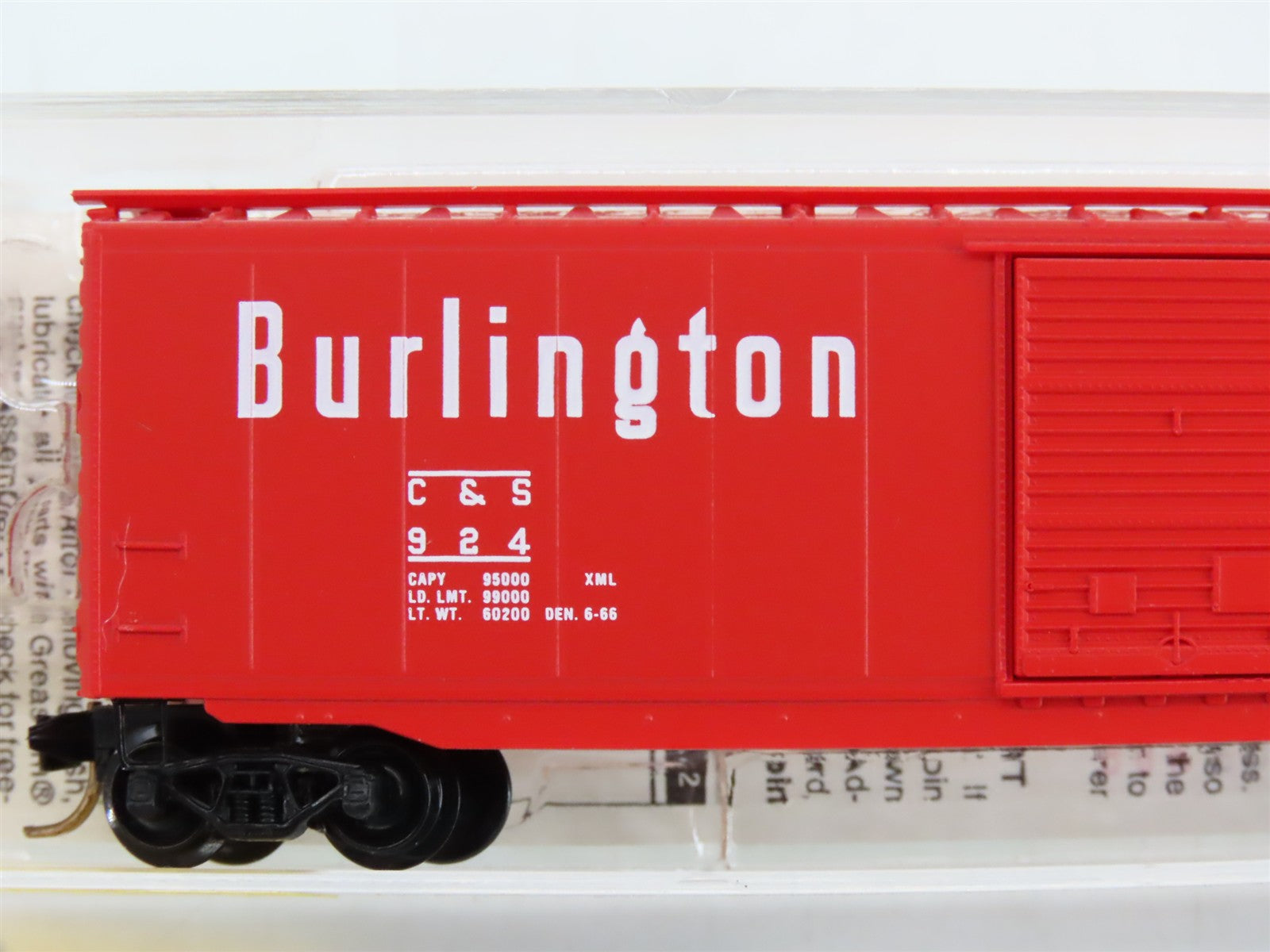 N Scale Micro-Trains MTL 31260 C&S Chicago, Burlington & Quincy 50' Box Car RTR