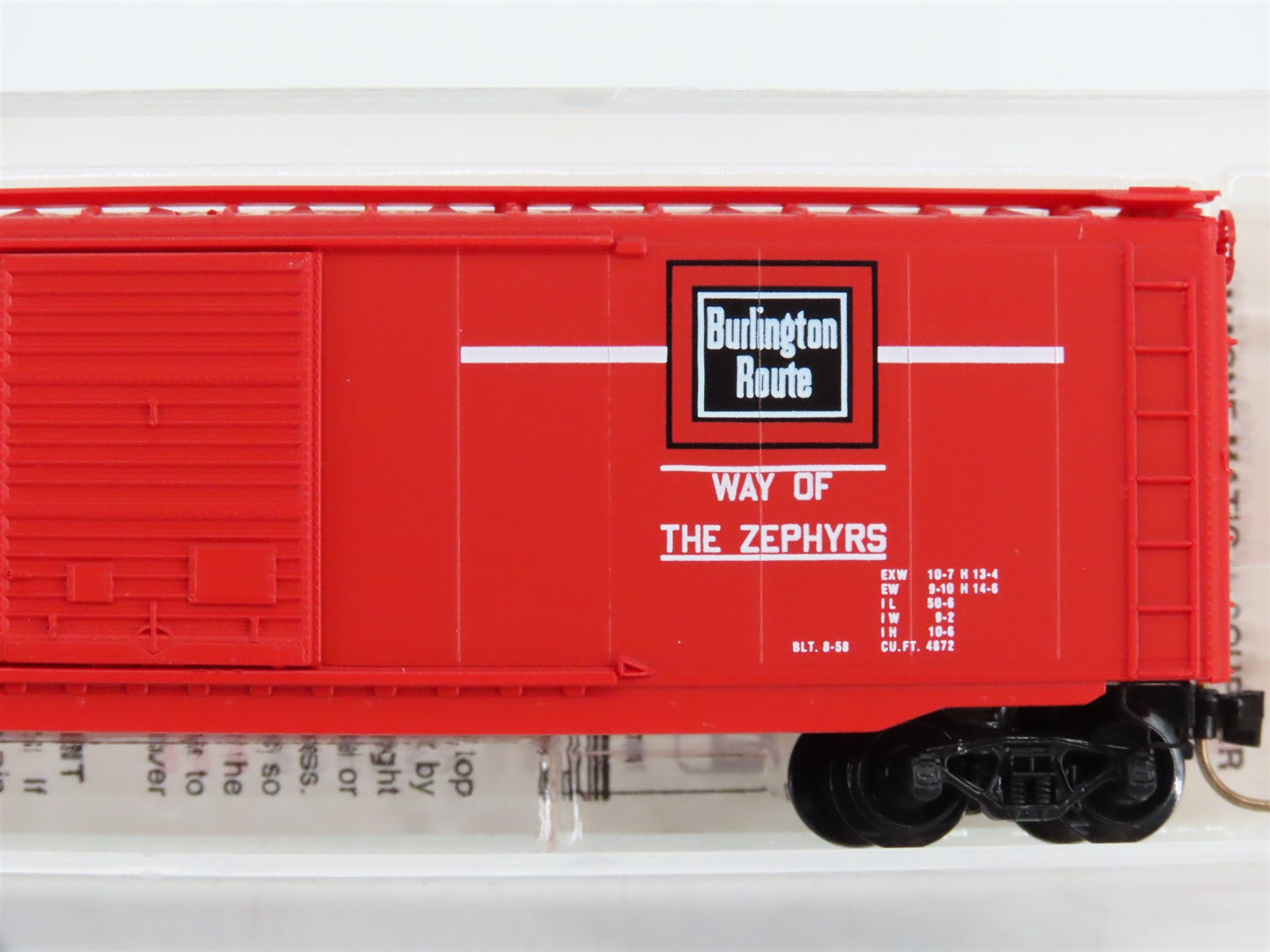N Scale Micro-Trains MTL 31260 C&S Chicago, Burlington & Quincy 50' Box Car RTR
