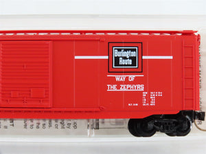N Scale Micro-Trains MTL 31260 C&S Chicago, Burlington & Quincy 50' Box Car RTR