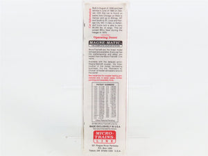 N Scale Micro-Trains MTL 31260 C&S Chicago, Burlington & Quincy 50' Box Car RTR