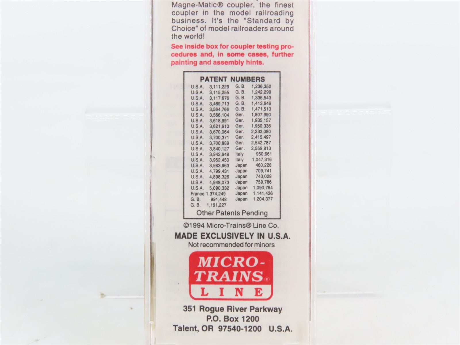 N Scale Micro-Trains MTL 31260 C&S Chicago, Burlington & Quincy 50' Box Car RTR