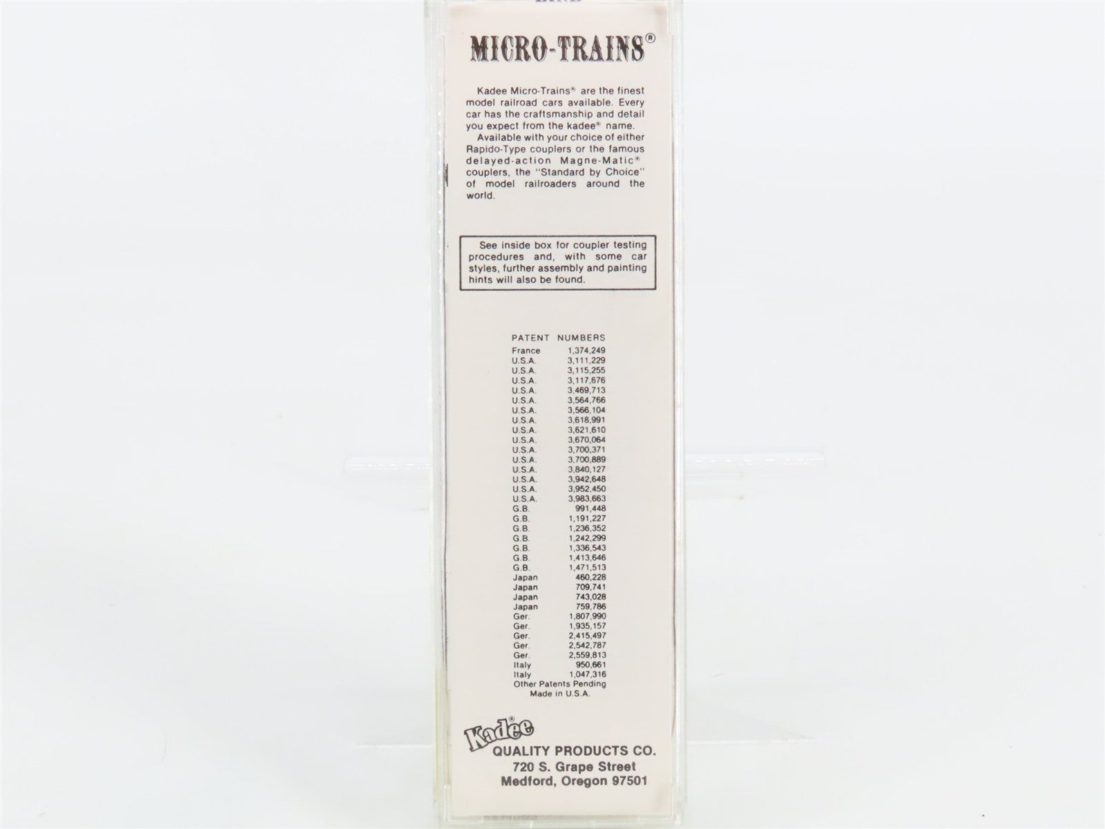 N Scale Micro-Trains MTL 20690 AA Ann Arbor 40' Single Door Box Car 1401 RTR