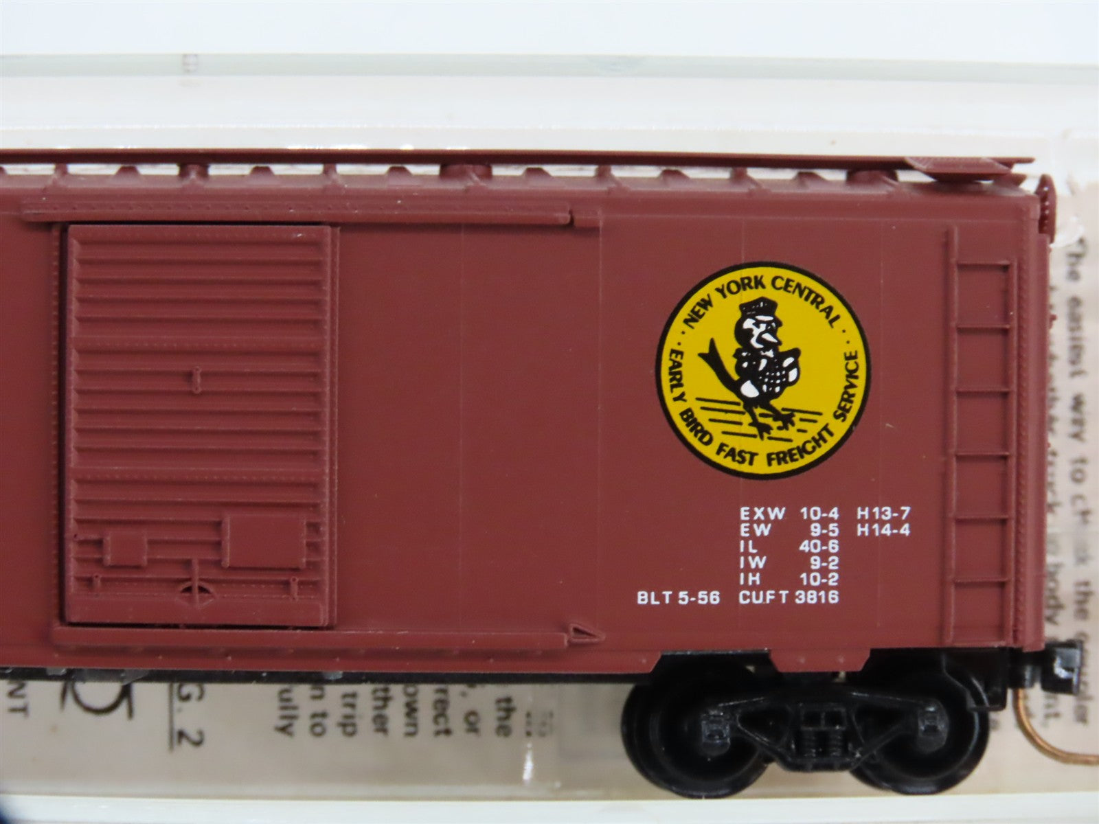 N Scale Micro-Trains MTL 20380 NYC New York Central 40' Box Car 174280 RTR