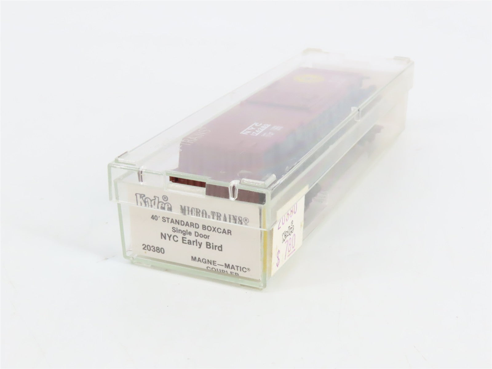 N Scale Micro-Trains MTL 20380 NYC New York Central 40' Box Car 174280 RTR