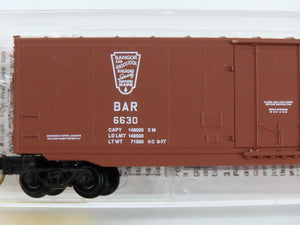N Scale Micro-Trains MTL 38140 BAR Bangor & Aroostook 50' Box Car 6630 RTR