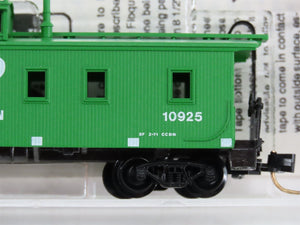 N Scale Micro-Trains MTL 51090 Burlington Northern 34' Wood-Sheathed Caboose RTR