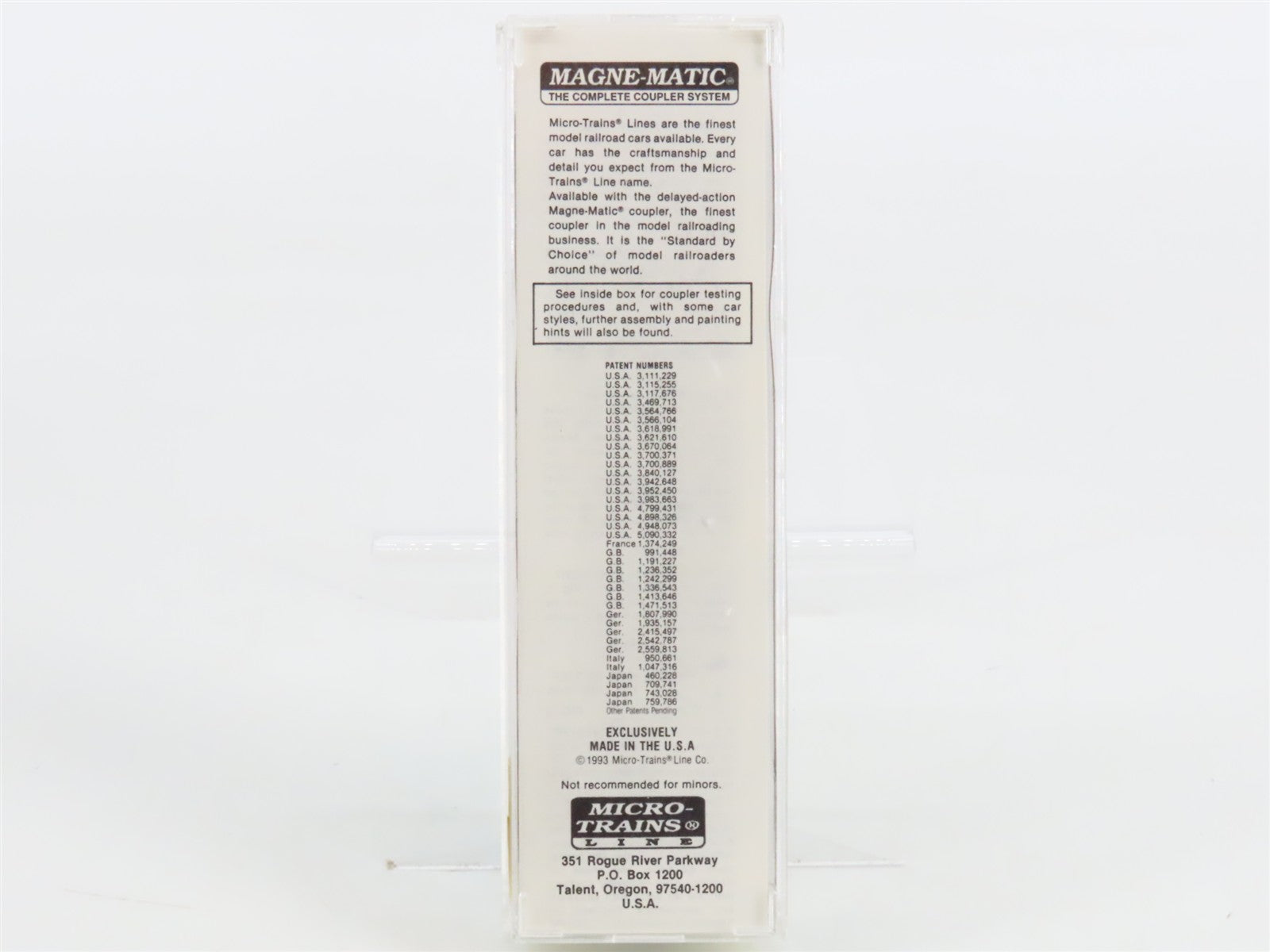 N Scale Micro-Trains MTL 70060 MTL Micro-Trains Line 51' Reefer 1993 RTR