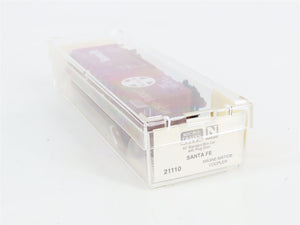 N Scale Micro-Trains MTL 21110 ATSF Santa Fe 40' Box Car 149968 RTR