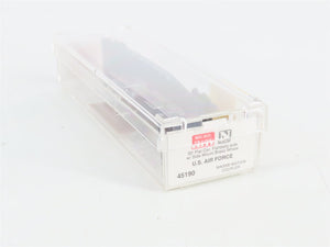 N Scale Micro-Trains MTL 45190 DAF U.S. Air Force 50' Flat Car 35780 RTR