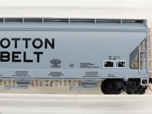 N Scale Micro-Trains MTL 94010 SSW Cotton Belt 3-Bay Covered Hopper 78732 RTR