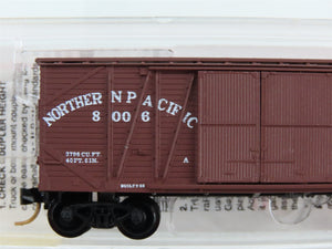 N Scale Micro-Trains MTL 29030 NP Northern Pacific 40' Box Car 8006 RTR