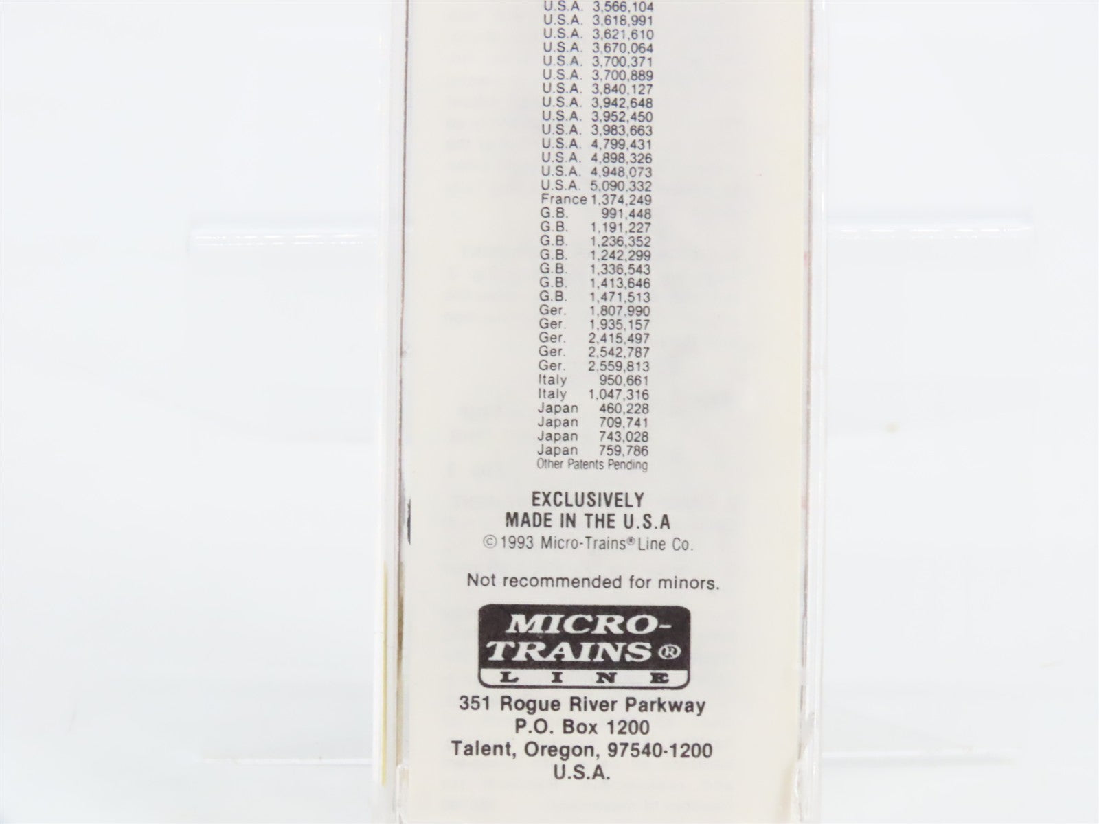 N Scale Micro-Trains MTL 26040 MP Missouri Pacific 50' Box Car 367926 RTR