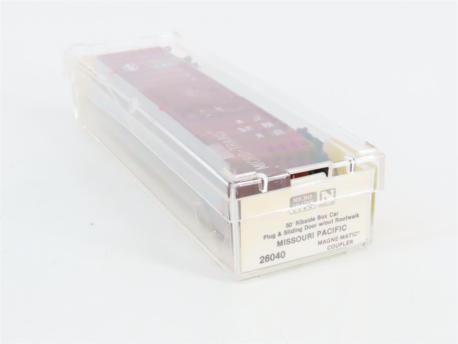 N Scale Micro-Trains MTL 26040 MP Missouri Pacific 50' Box Car 367926 RTR