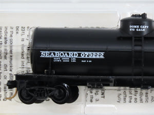 N Scale Micro-Trains MTL 65360 Seaboard 39' Single Dome Tank Car 073222 RTR