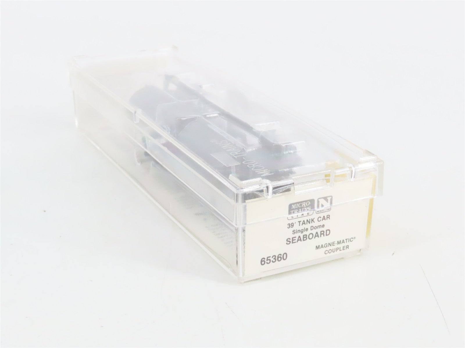 N Scale Micro-Trains MTL 65360 Seaboard 39' Single Dome Tank Car 073222 RTR