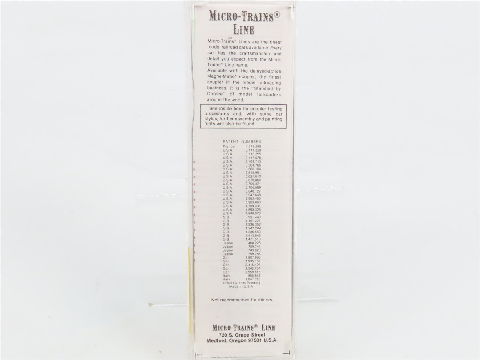 N Scale Micro-Trains MTL 44040 CP Canadian Pacific 50' Flat Car 300049 RTR