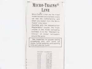 N Scale Micro-Trains MTL 44040 CP Canadian Pacific 50' Flat Car 300049 RTR
