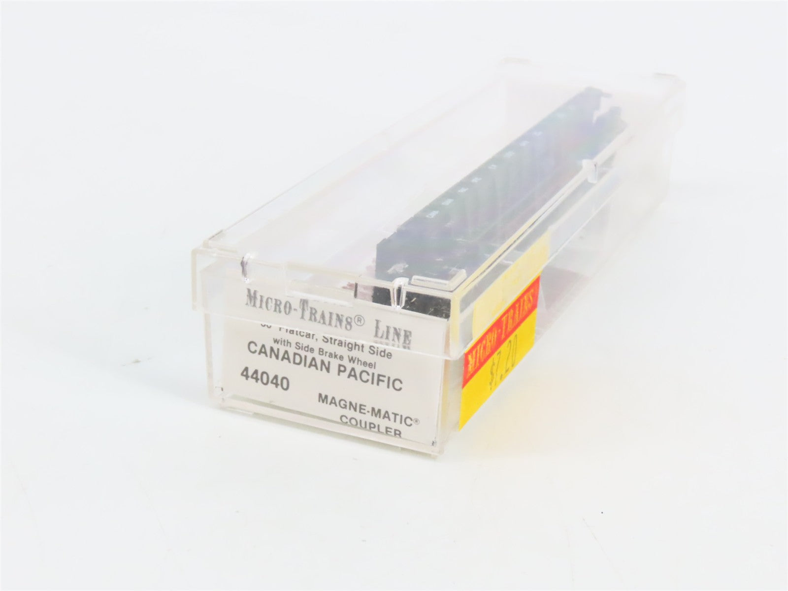 N Scale Micro-Trains MTL 44040 CP Canadian Pacific 50' Flat Car 300049 RTR