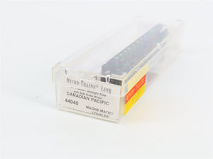 N Scale Micro-Trains MTL 44040 CP Canadian Pacific 50' Flat Car 300049 RTR
