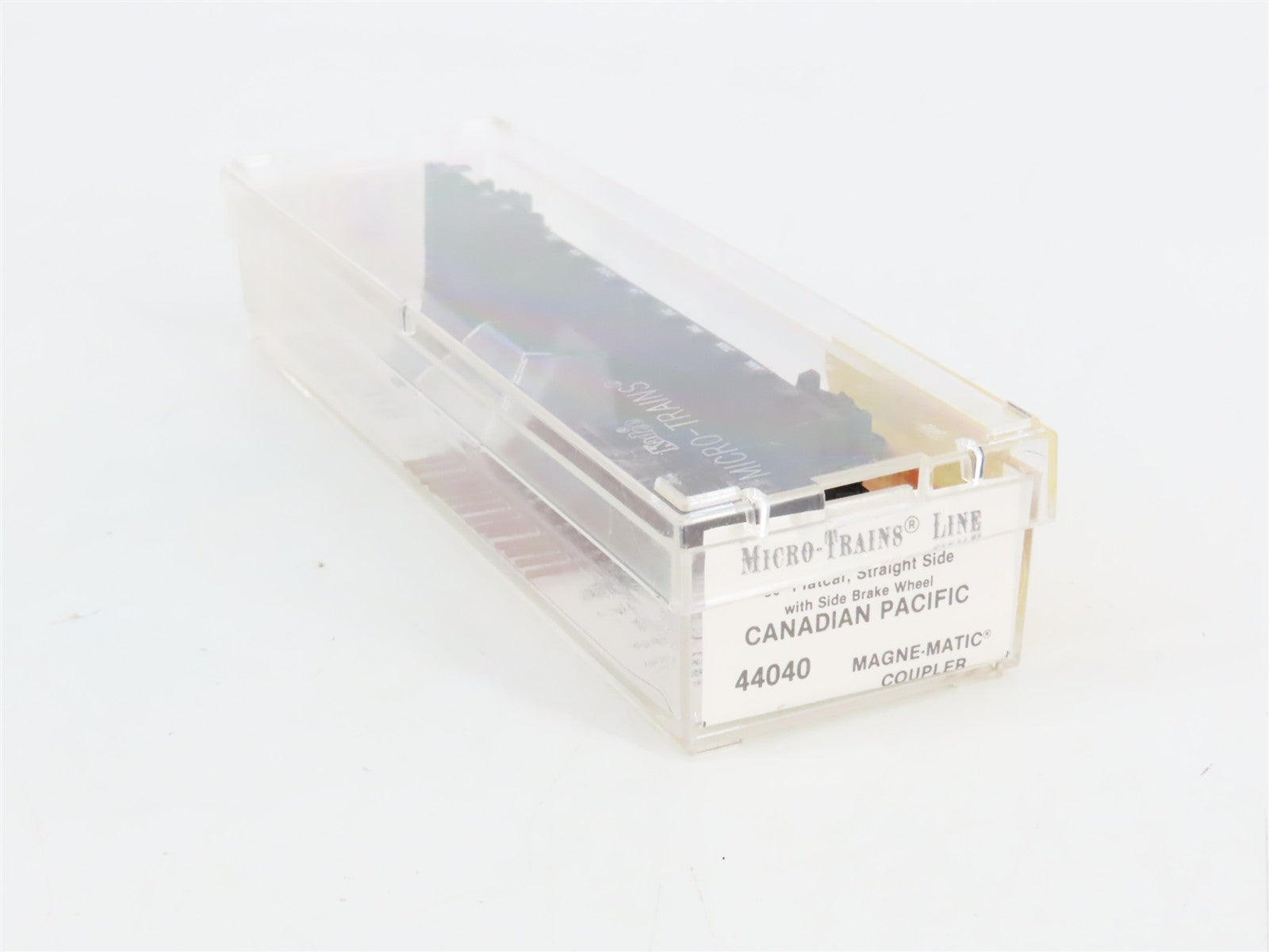 N Scale Micro-Trains MTL 44040 CP Canadian Pacific 50' Flat Car 300049 RTR