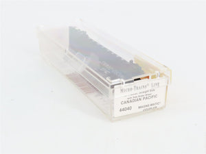 N Scale Micro-Trains MTL 44040 CP Canadian Pacific 50' Flat Car 300049 RTR