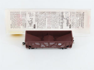 N Scale Micro-Trains MTL 57100 PRR Pennsylvania 33' 2-Bay Hopper 220877 RTR