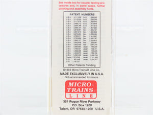 N Scale Micro-Trains MTL 57100 PRR Pennsylvania 33' 2-Bay Hopper 220877 RTR