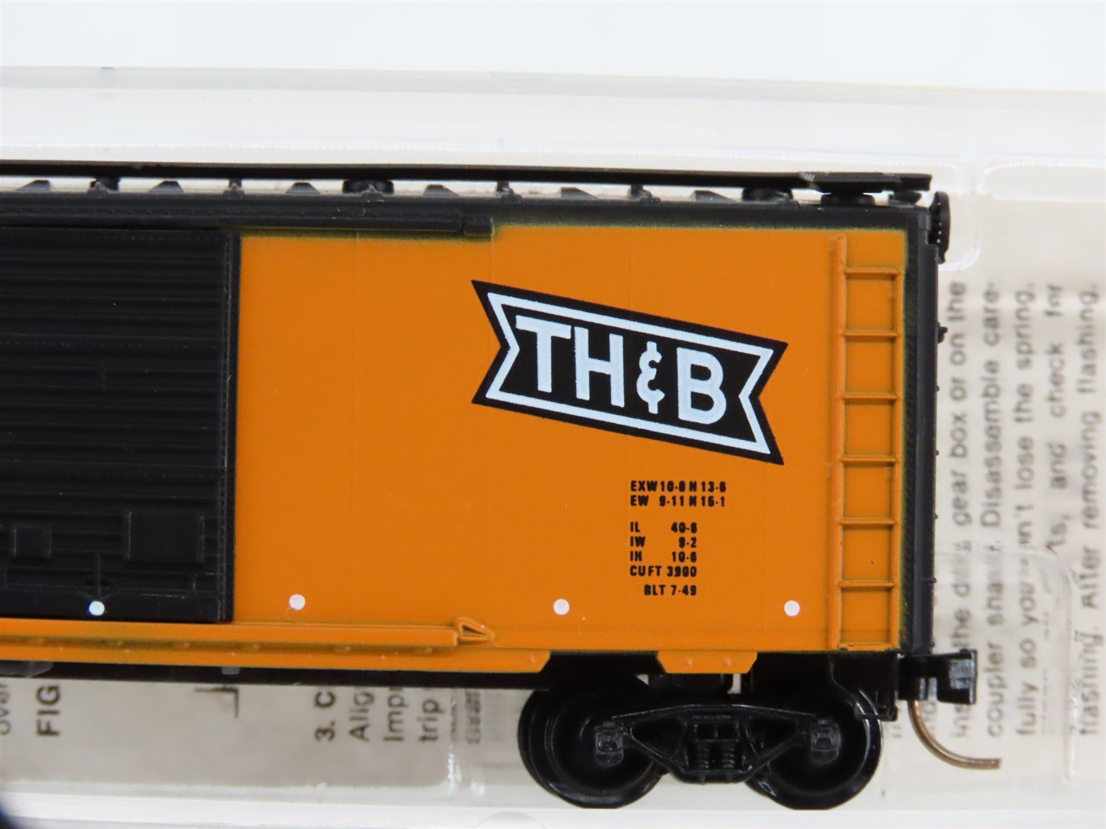 N Scale Micro-Trains MTL 20036 THB Toronto, Hamilton & Buffalo 40' Box Car RTR