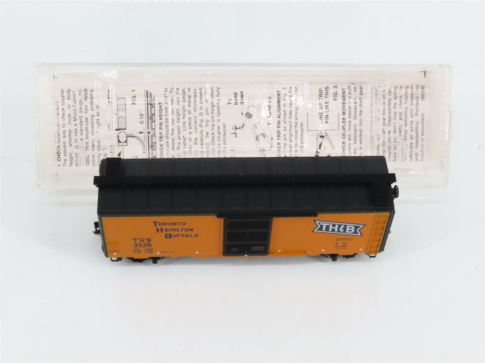 N Scale Micro-Trains MTL 20036 THB Toronto, Hamilton & Buffalo 40' Box Car RTR