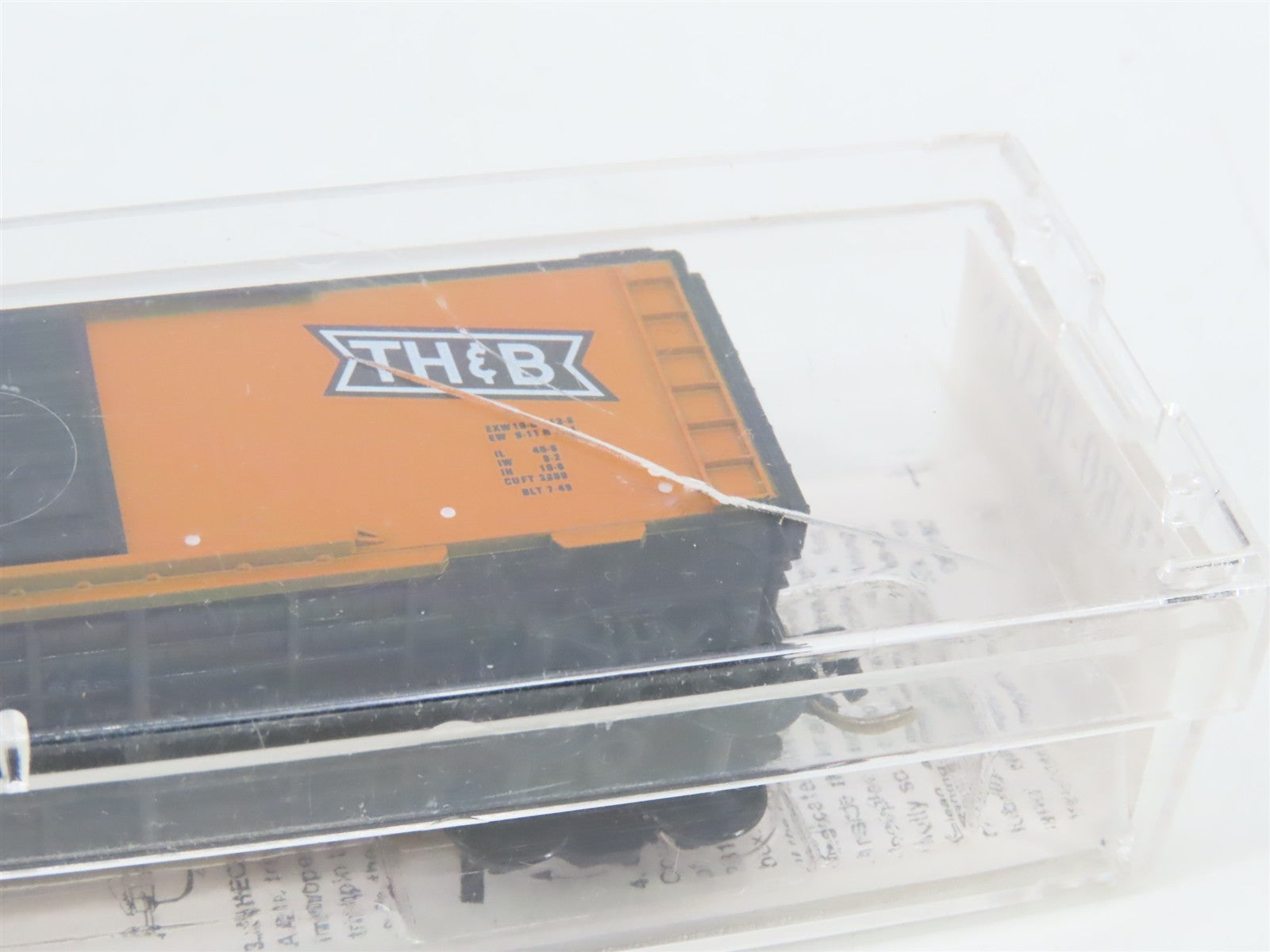 N Scale Micro-Trains MTL 20036 THB Toronto, Hamilton & Buffalo 40' Box Car RTR
