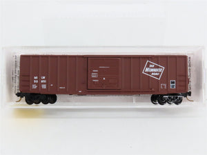 N Scale Micro-Trains MTL 25310 MILW Milwaukee Road 50' Rib Side Box Car RTR