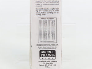 N Scale Micro-Trains MTL 25310 MILW Milwaukee Road 50' Rib Side Box Car RTR