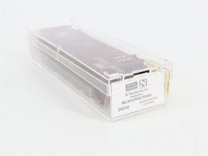 N Scale Micro-Trains MTL 25310 MILW Milwaukee Road 50' Rib Side Box Car RTR