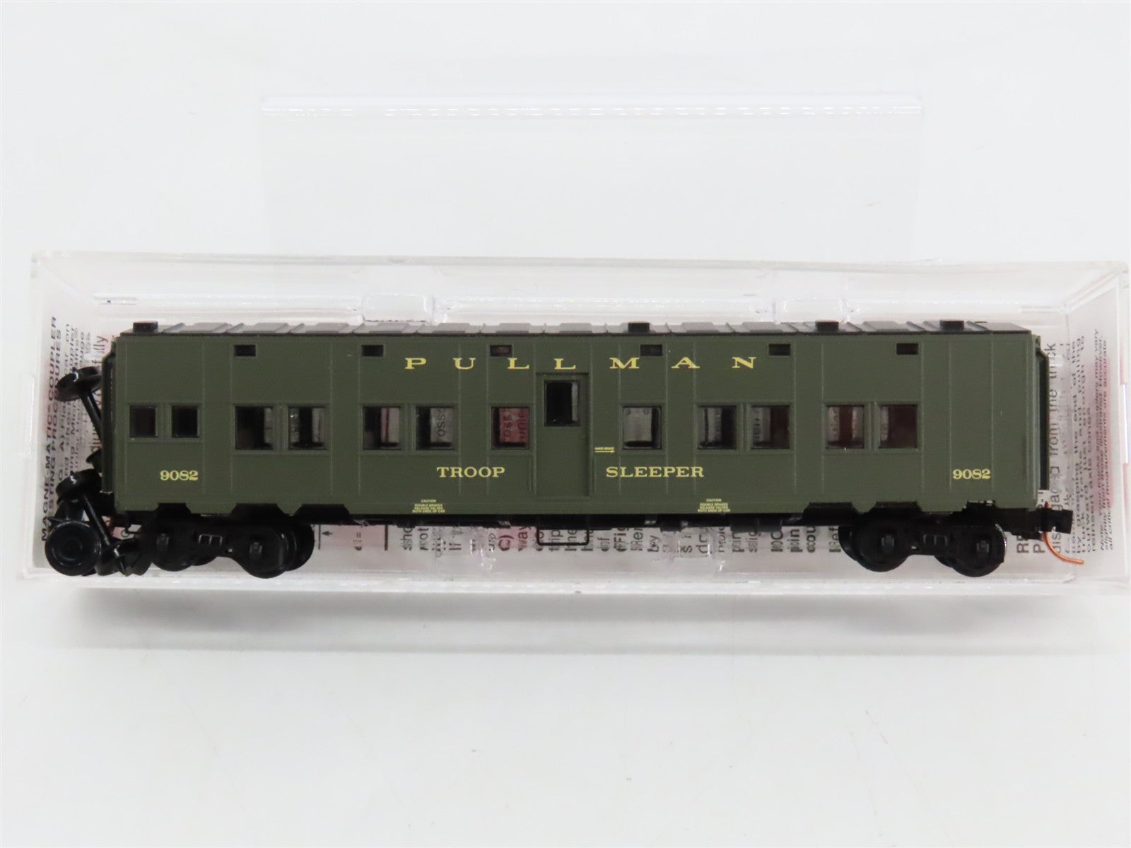 N Scale Micro-Trains MTL 116010.4 US Office of Defense Sleeper Passenger RTR