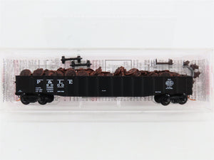 N Scale Micro-Trains MTL 105580.1 P&LE Pittsburgh & Lake Erie 50' Gondola RTR