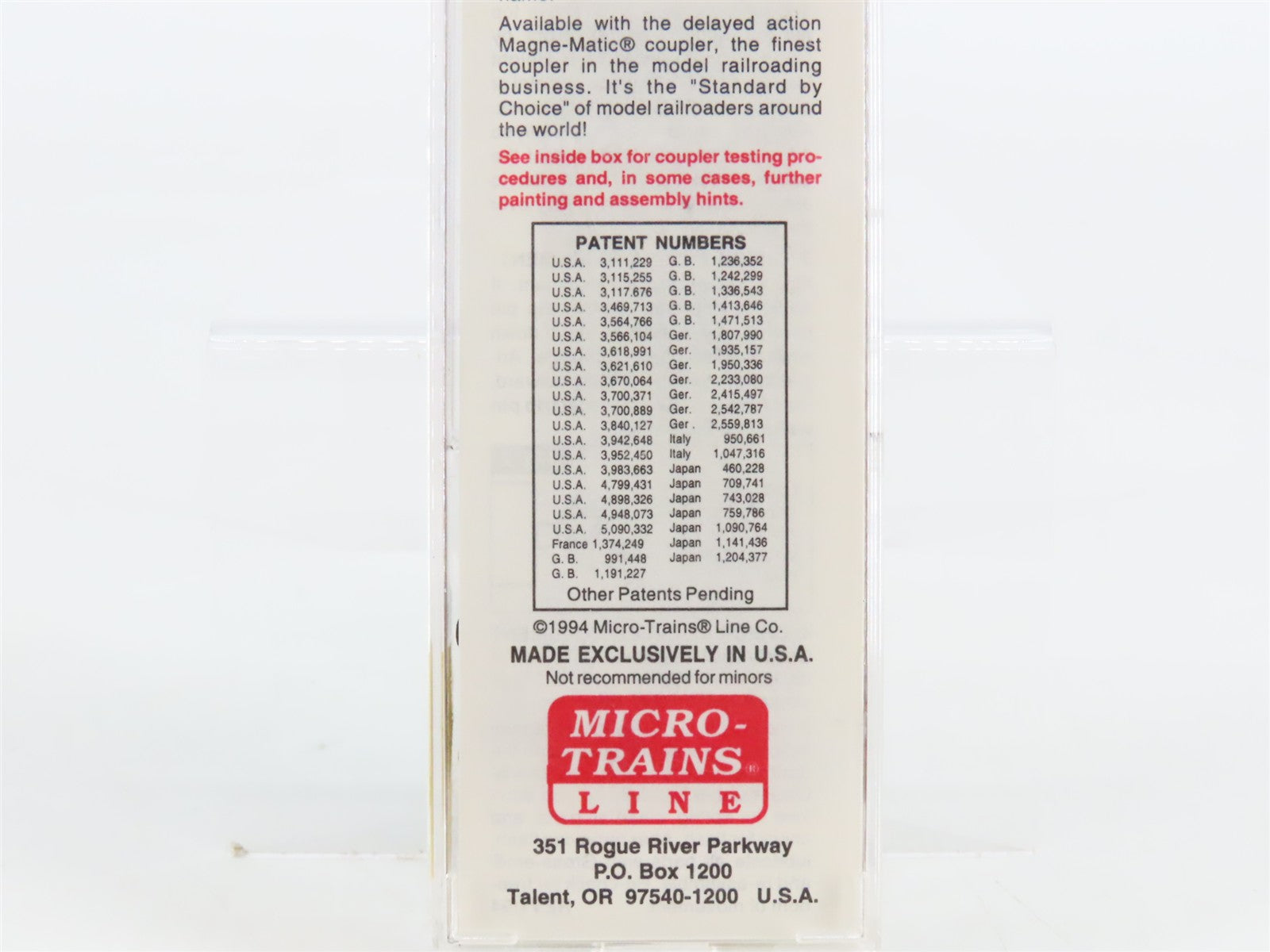 N Scale Micro-Trains MTL 34210 SP&S Spokane, Portland & Seattle 50' Box Car RTR
